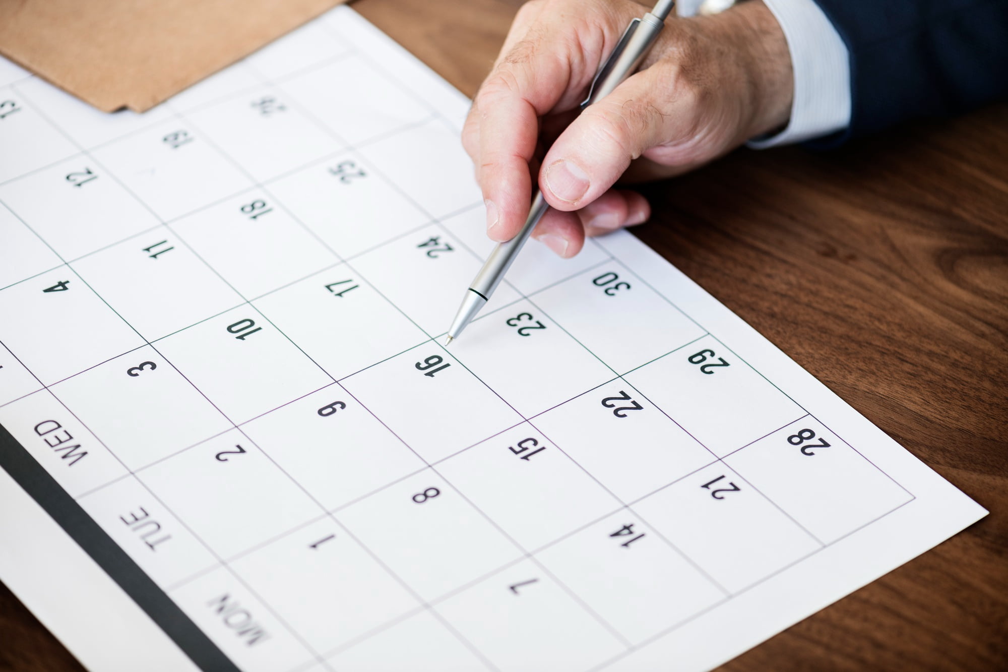 Accounting deadlines for your business